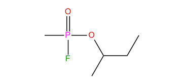 sec-Butyl methylphosphonofluoridoate